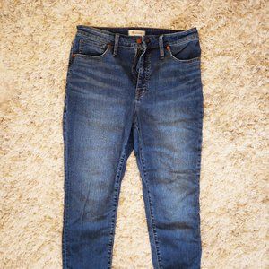 Madewell Curvy High-rise Crop Denim